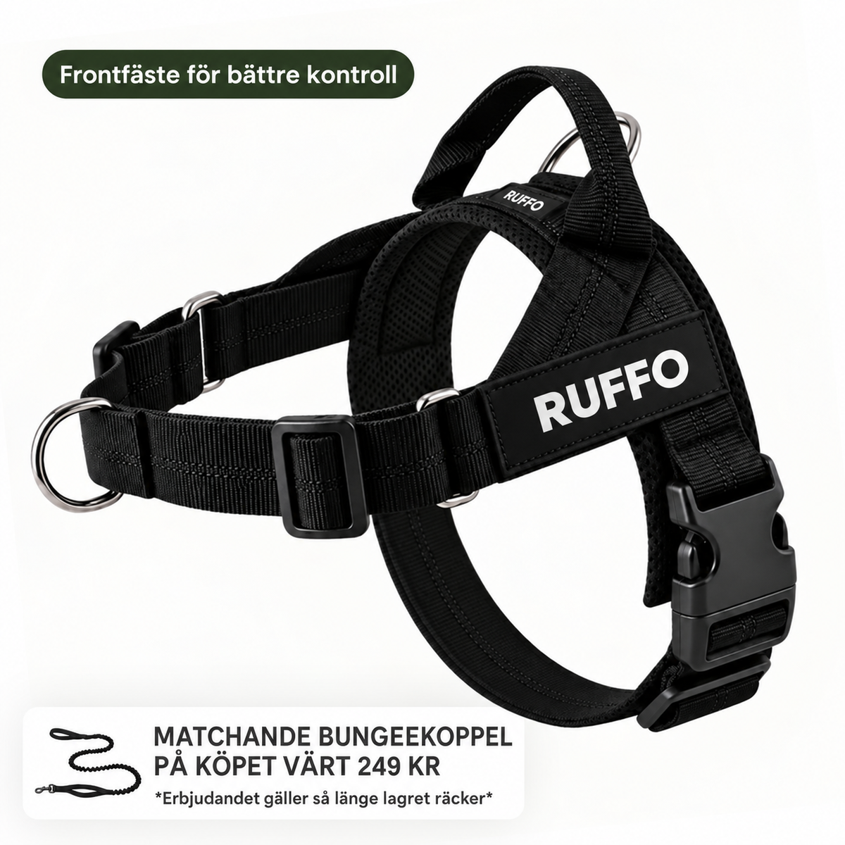 RUFFO™ Dragfri Hundsele