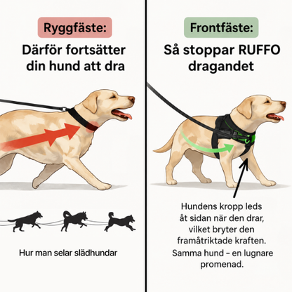 RUFFO™ Dragfri Hundsele